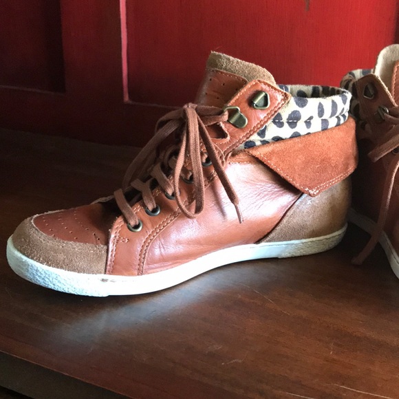 DUNE London leopard accent high top - Picture 4 of 8